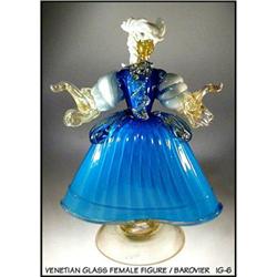VENETIAN GLASS FEMALE FIGURE #1031960