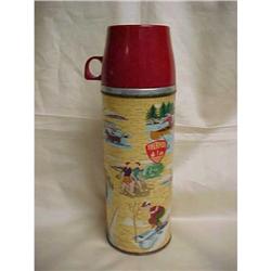 Thermos Vacuum Bottle, Sportsman, Pint Size  #1032296