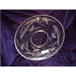 Imperial  Candlewick  Cake Plate - 16 inch  #1032301