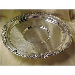 Sheridan Silverplate Tray For Punch Bowl Set #1032306