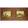 Image 1 : Pair of Wonderful Paintings on Board #1032321