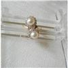 Image 1 : BAILEY BANKS & BIDDLE DOUBLE PEARL/DIA. RING #1032339