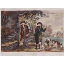  Color Engraving "Pheasant Shooting" #1032378