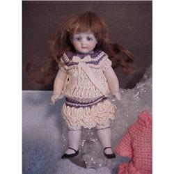 4.5" all bisque doll marked 340/2 or 540/2 #1032443