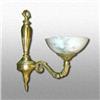 Image 1 : A pair of alabaster and bronze sconces #1032549