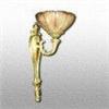 Image 1 : A pair of alabaster and bronze sconces #1032556