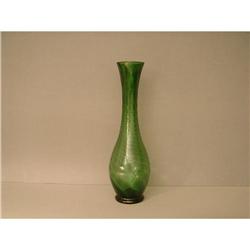 Vase  Green  Glass  Circa  1930  England #1041502