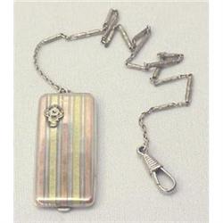 B.P.O.E. Calling Card Case 14K Gold & Sterling #1041504