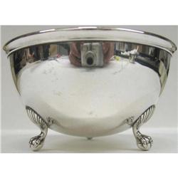 Antique Sterling Silver bowl with Clawed feet #1041521