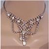 Image 1 : Lovely 50's RHINE STONE NECKLACE #1041558