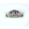 Antique FILIGREE Ring AMETHYSTS 4 CTS! #1041833