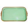 Paden City Green Depression Glass Vanity Tray #1042009