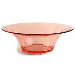 Pink Cut Elegant Depression Glass Art Deco Bowl#1042017