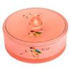 Tiffin Parrot Pink Satin Glass Candy Jar  #1042113