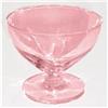 Imperial Pink Elegant Glass Pinch Sherbet Set #1042125