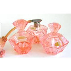  Pink Crystal POMPADOR Vanity Set #1042172