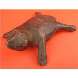 African Antique Sculpture, Cameroon Frog #1042341