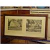 Image 1 : Photo Prints; two in one antique frame; 16.5 x #1042591