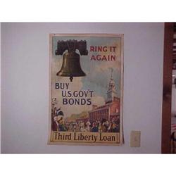 Poster, WW1. signed Sackett & Wilhelms; Ring It#1042653