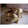 Image 1 : Bank, Brass Pig (smiling) #1042657