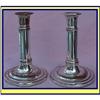 Image 1 : PR SHEFFIELD SILVER TELESCOPING CANDLESTICKS #1042836