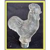 Image 1 : FIGURAL FRENCH GLASS PERFUME BOTTLE ROOSTER  #1042854