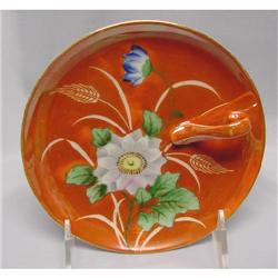 Noritake Orange Lustre Floral Nappy #1050945