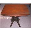 Image 1 : C. 1870's Walnut Victorian Parlor Table #1050981