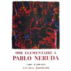 Manessier   Pablo Neruda 1975 #1051174