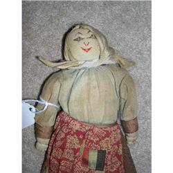 Cloth Doll with embroidered features #1051391