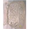 Image 1 : CUT GLASS BOWL WITH THREE LEGS #1051450