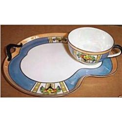 Early Noritake Deco Floral Urn High Tea Sets #1051469