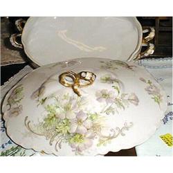 Antique F.Thomas Bavaria Fruit Blossom Tureen #1051472