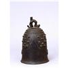 Image 1 : Old Japanese Bronze Temple Bell w Dragon Handle#1052072