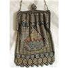 Image 1 : Whiting and Davis Mesh Enameled Victorian Purse#1059040