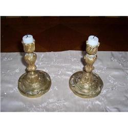 French Bronze Candlesticks 19th c. #1059081