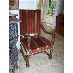 French Walnut Armchairs #1059088