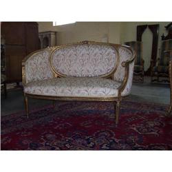 French Guilded Sofa Louis XVI ST. #1059100