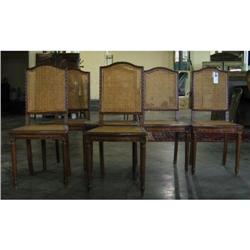 French Country Caned Chairs (6) #1059108