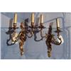 Pair of French bronze sconces Louis XV st. #1059153