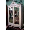 COUNTRY FRENCH PAINTED ARMOIRE  #1059347