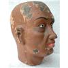 Image 1 : Collectable terracotta face . painted. #1059684