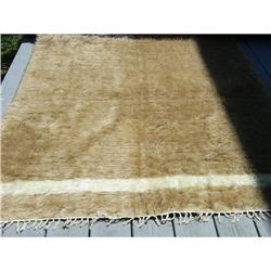 Yakk Fur Rug Carpet Vintage #1060029