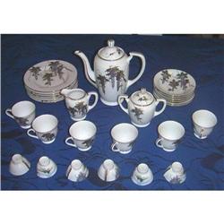 SALE 29 pc.Vintage china(Japanese)Tea/sake set/#1060050