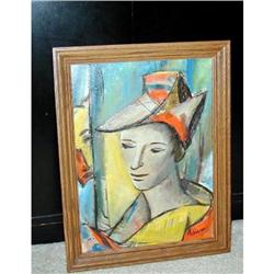 Wassmer  Picasso like Oil Painting  #1060057