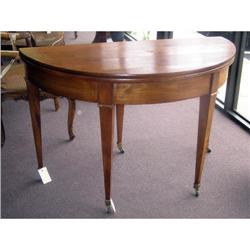 French Directoire demi-lune table c.1890 #1060083