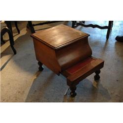 Small French walnut chest c.1890 #1060091