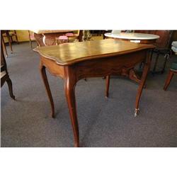 French Louis XV St table in walnut c.1900 #1060105