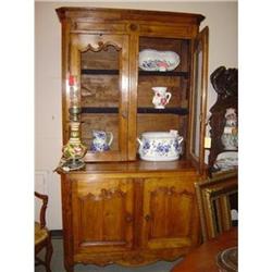 Louis XV Fruitwood Vaisselier/Bibliotheque #1060116