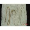 Image 1 : Victorian Lot 3 Watch Chains Gold Filled Signed#1086513
